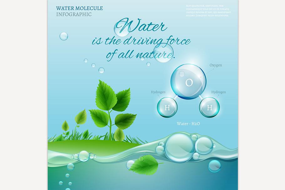Water is Living image in Illustrations - product preview 8