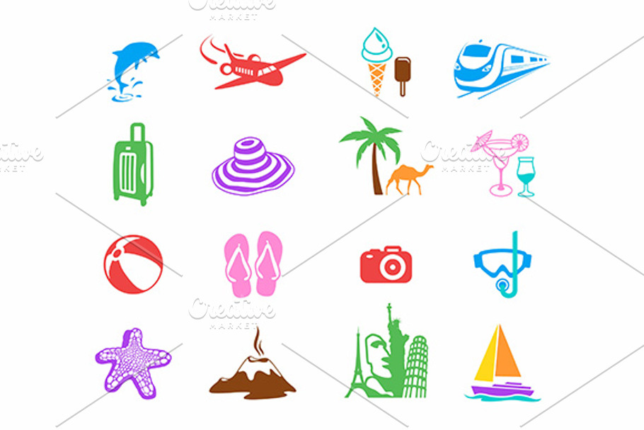 Summer Icons in Icons - product preview 8