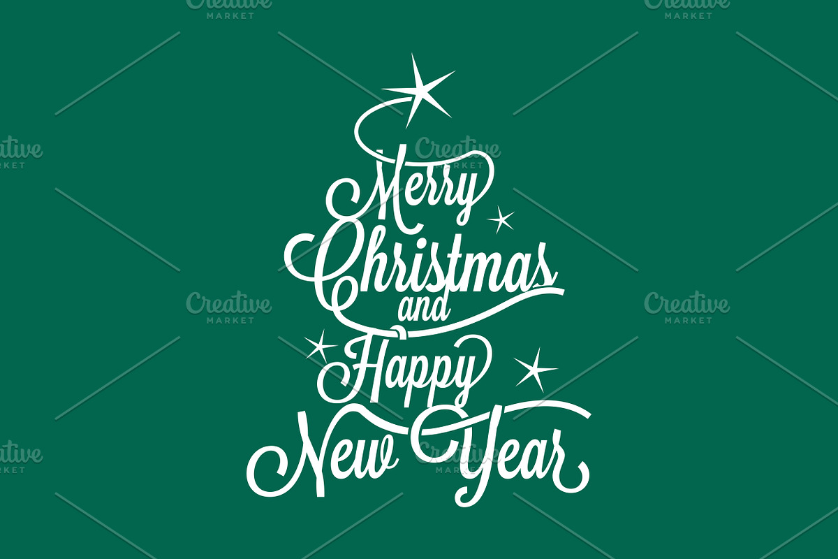 Merry Christmas and Happy New Year in Postcard Templates - product preview 8