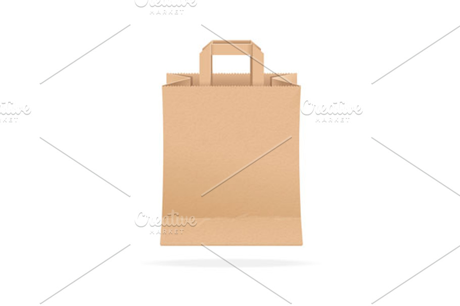 Paper Bag Eco Sale. Vector in Objects - product preview 8