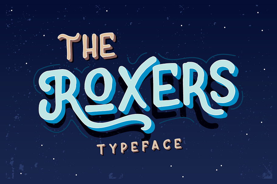 The Roxers Typeface in Display Fonts - product preview 8