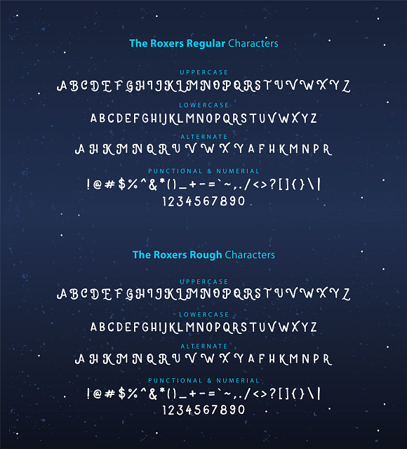 The Roxers Typeface in Display Fonts - product preview 2
