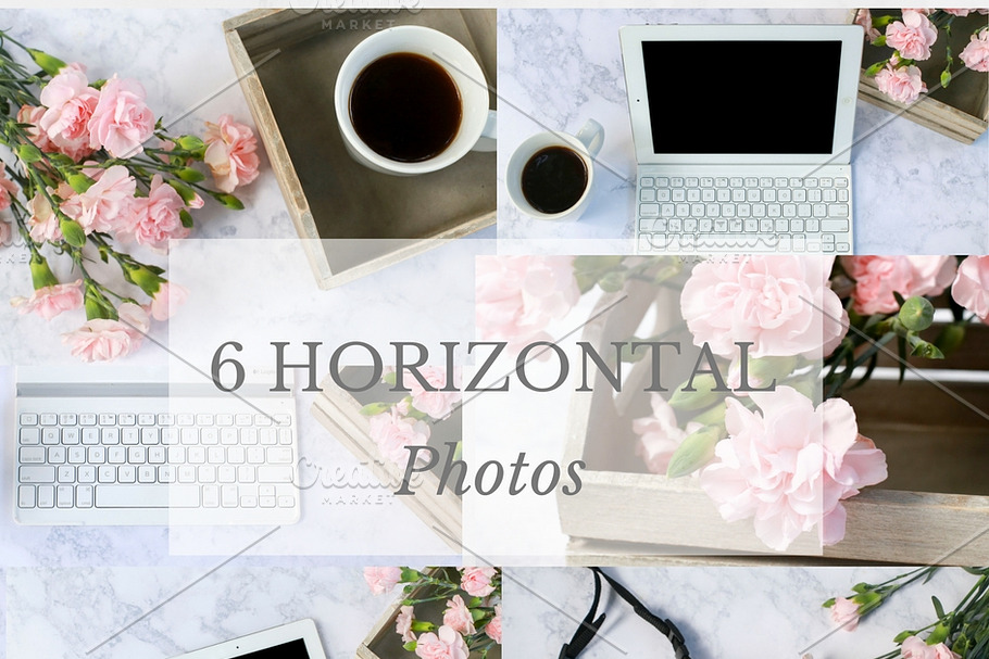 Pretty Photo Bundle for Bloggers in Mobile & Web Mockups - product preview 8