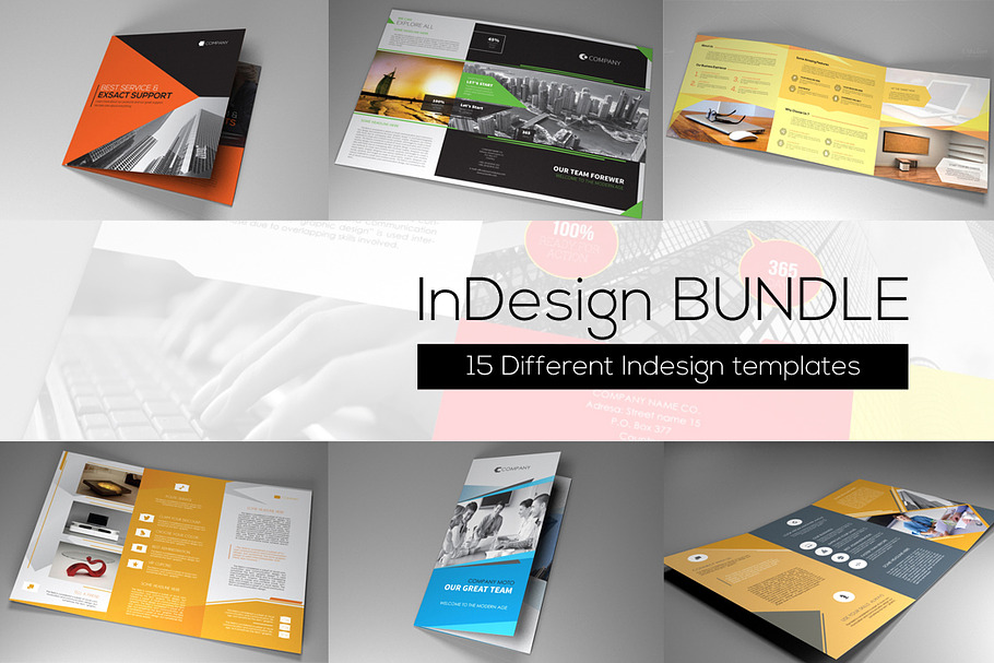 Indesign Bundle - 15 templates