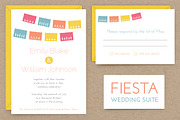 Fiesta Wedding Invitation Suite
