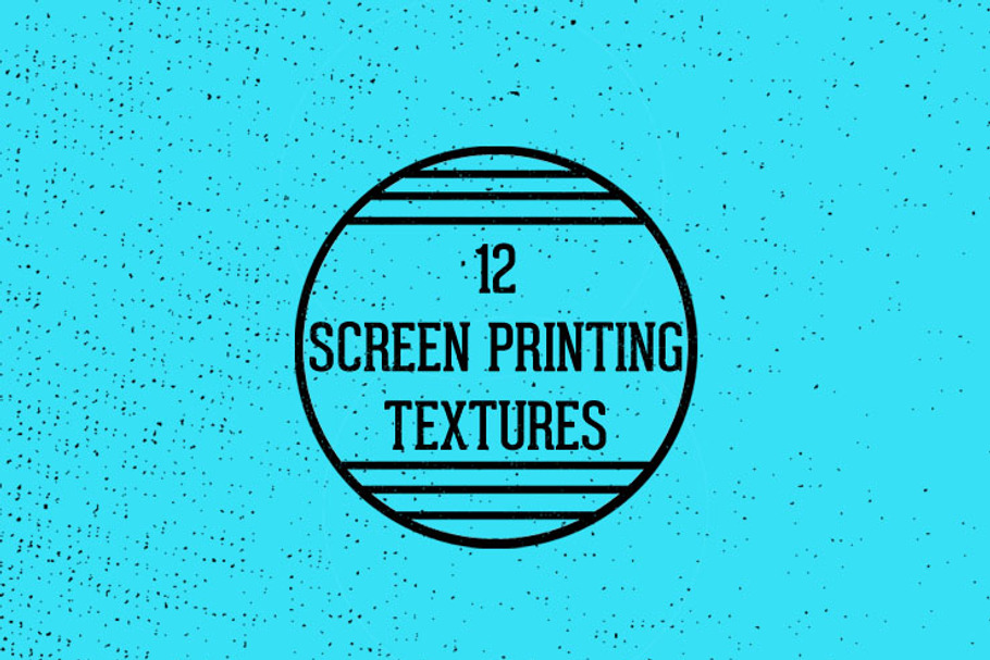 Screen Printing Textures in Textures - product preview 8