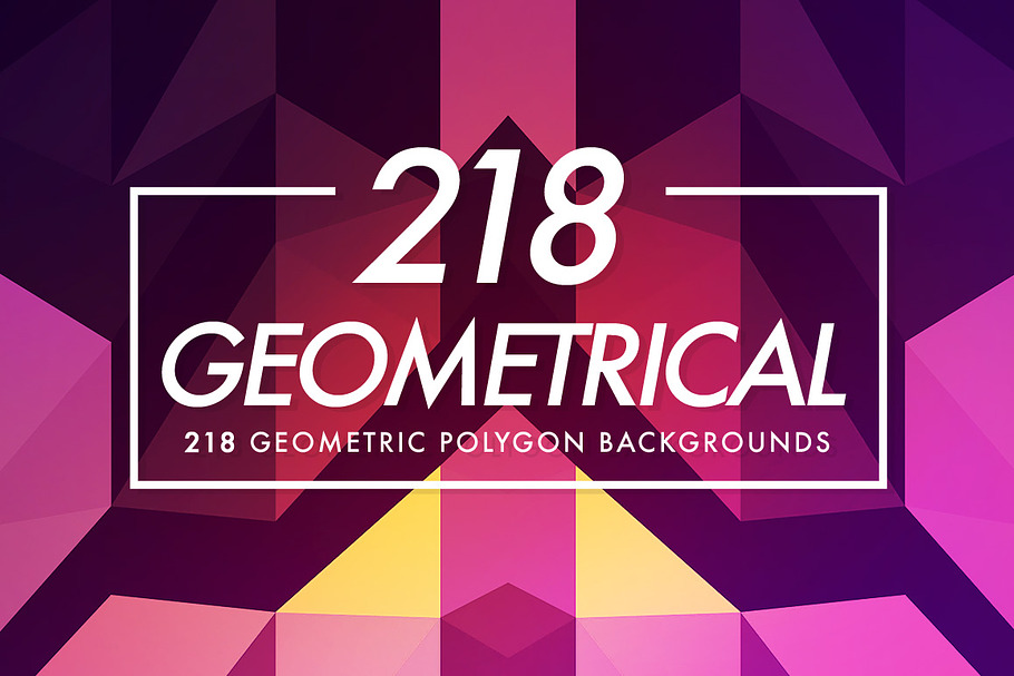 Geometrical Polygon Texture 218