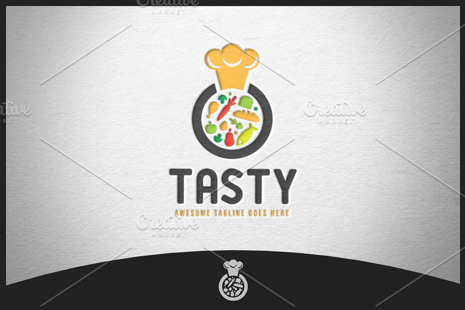 Tasty Logo in Logo Templates - product preview 8