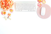 Styled Stock Desktop -Orange & Pink