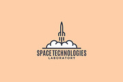 Space Technologies Logo Template