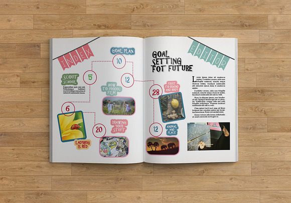 Kiddy Nagazine in Magazine Templates - product preview 2
