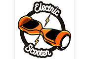 Electric Scooter emblem