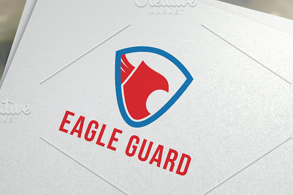 Eagle Guard Logo in Logo Templates - product preview 1