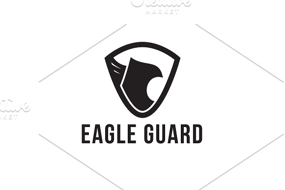 Eagle Guard Logo in Logo Templates - product preview 2