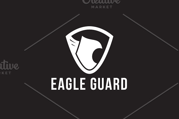 Eagle Guard Logo in Logo Templates - product preview 3