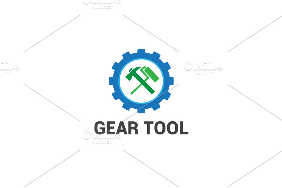 Gear Tool Logo in Logo Templates - product preview 8