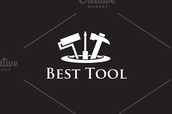Best Tool Logo in Logo Templates - product preview 3