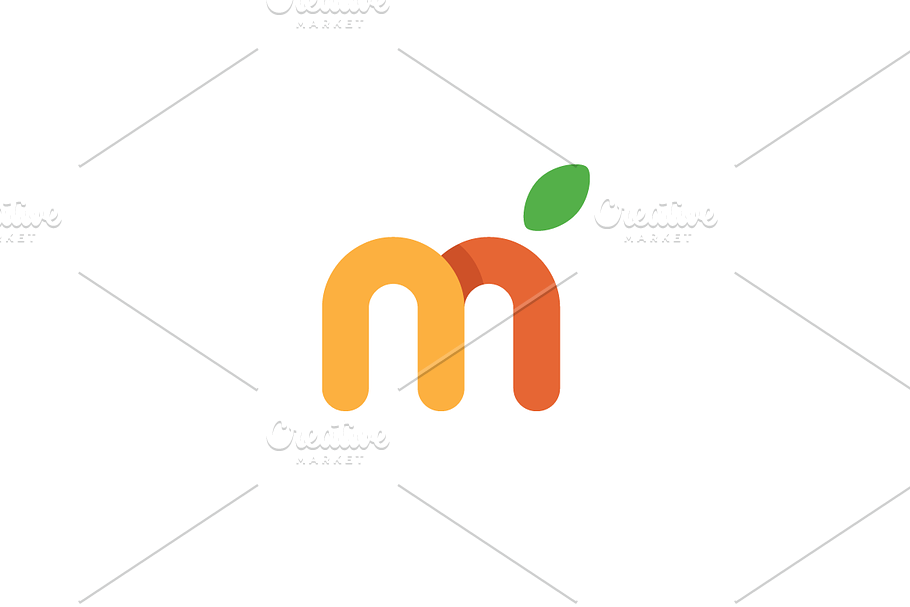 Fruit letter in Logo Templates - product preview 8