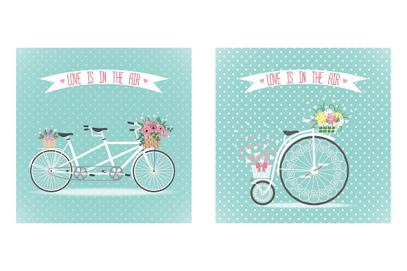 Bicycle set in Objects - product preview 2
