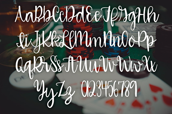 Harley Q in Script Fonts - product preview 1