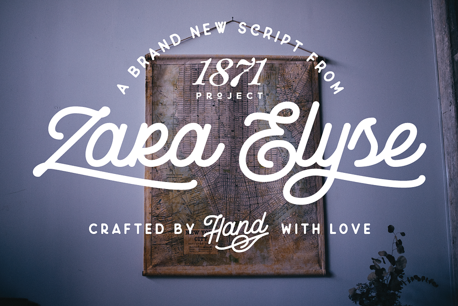 Zara Elyse in Script Fonts - product preview 8