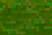 Green pixelated grass pattern