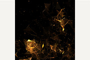 Geometric abstract mesh background