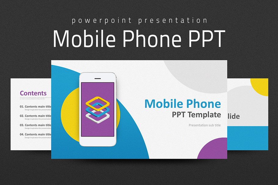 Mobile Phone PPT in PowerPoint Templates - product preview 8