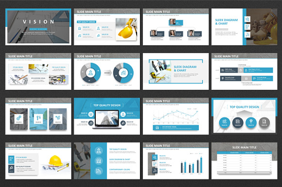 Build Presentation in PowerPoint Templates - product preview 1