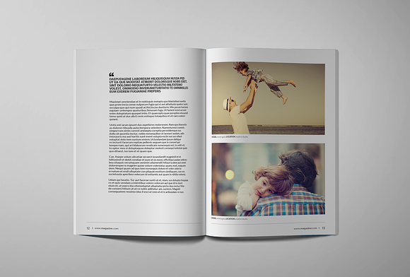 Indesign Clean Magazine in Magazine Templates - product preview 4