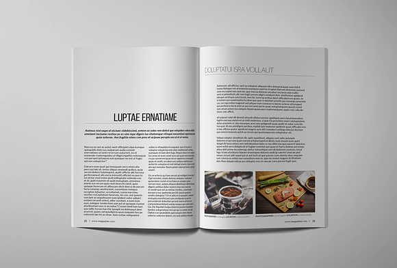 Indesign Clean Magazine in Magazine Templates - product preview 6