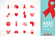 AIDS & HIV icons + BONUS (1)