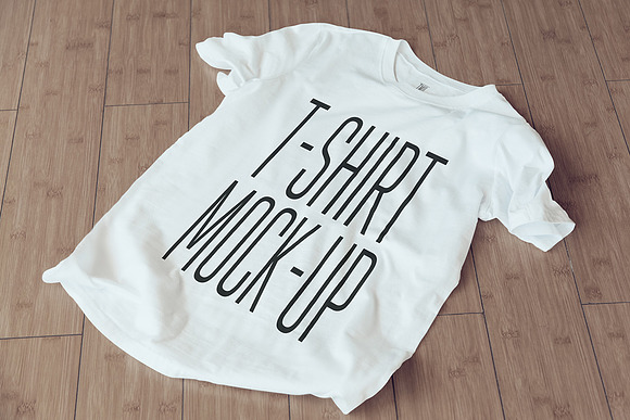T-Shirt Mock-Up in Product Mockups - product preview 7