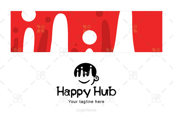 Happy Hub -  Community Club Logo in Logo Templates - product preview 2