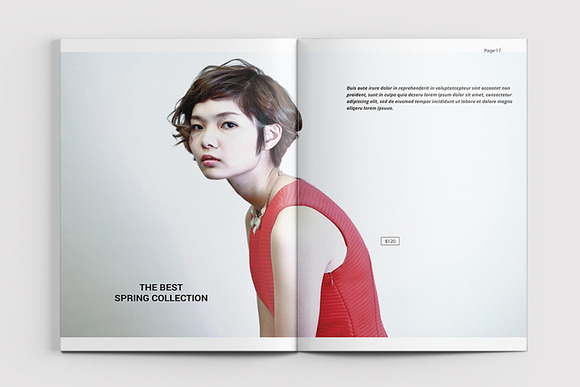 Fashion Lookbook Template-V585 in Brochure Templates - product preview 4