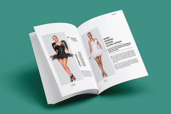 Fashion Lookbook Template-V585 in Brochure Templates - product preview 7