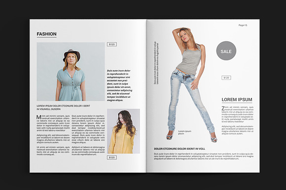 Fashion Lookbook Template-V585 in Brochure Templates - product preview 10