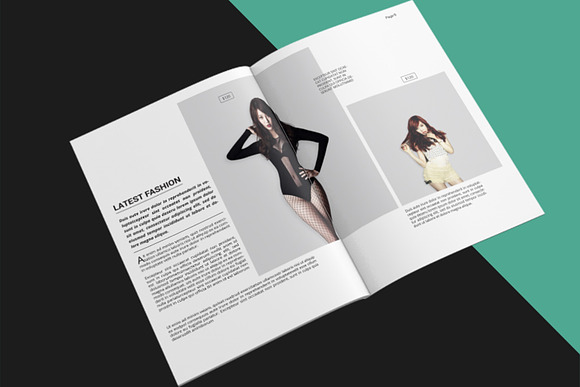 Fashion Lookbook Template-V585 in Brochure Templates - product preview 14