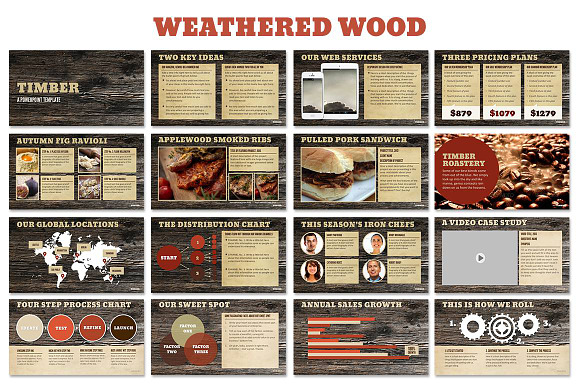 Timber Powerpoint Templates in PowerPoint Templates - product preview 3