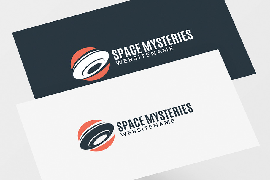 UFO and Aliens Logo Template