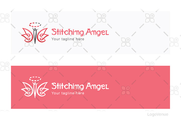 Stitching Angel -Fashion Logo Design in Logo Templates - product preview 1