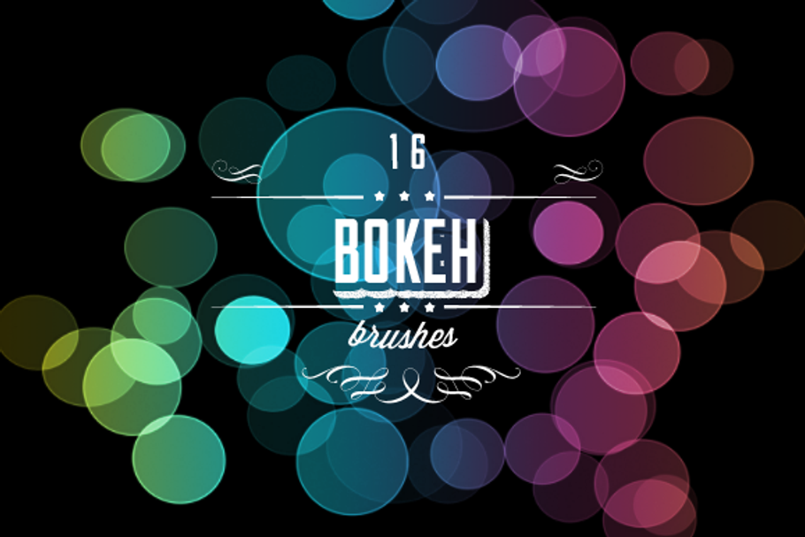 Bokeh brushes in Photoshop Brushes - product preview 8