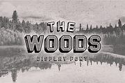 The Woods - Display Font