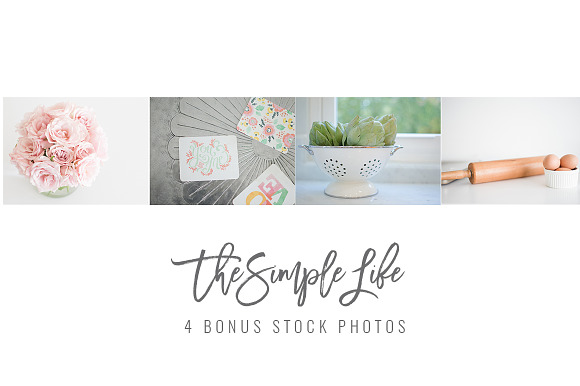 Simple Life Stock Photos + 4 FREE in Mobile & Web Mockups - product preview 3