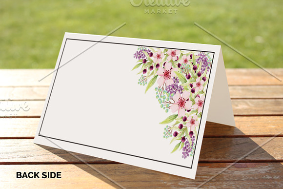 Wedding Place Card Template in Card Templates - product preview 1