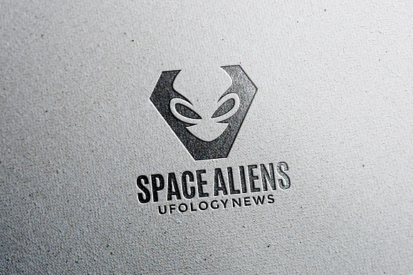 Aliens Logo Template in Logo Templates - product preview 1
