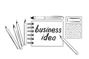 Concept of business idea