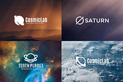 Set of Space Logos