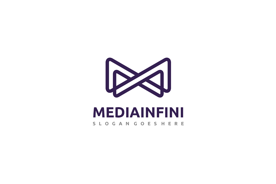 Media Infinity Logo in Logo Templates - product preview 8