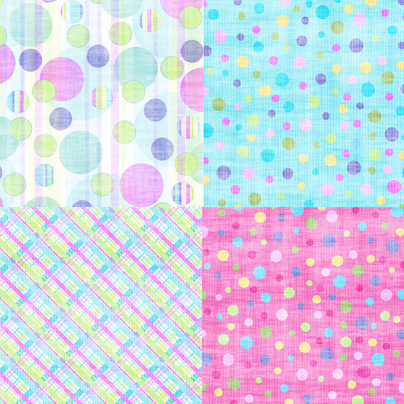 Fresh & Fun -  Digital Paper Pack 18 in Patterns - product preview 3